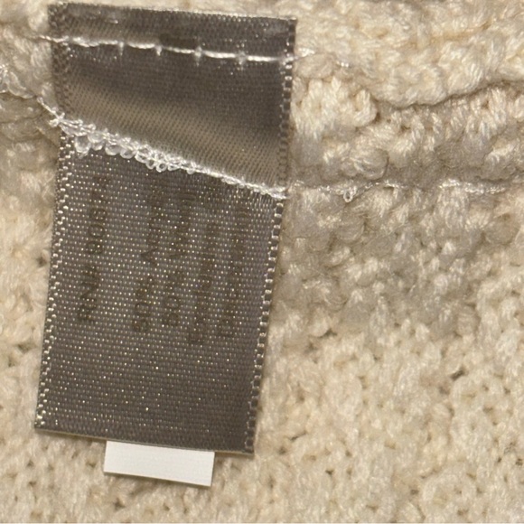 Boston Proper Women’s Bejeweled Long Line Wool Knit Sweater‎ cardigan Ivory SzM - Picture 11 of 16